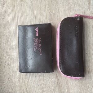 Mark by Avon on the dot eye pallet and makeup brushes
